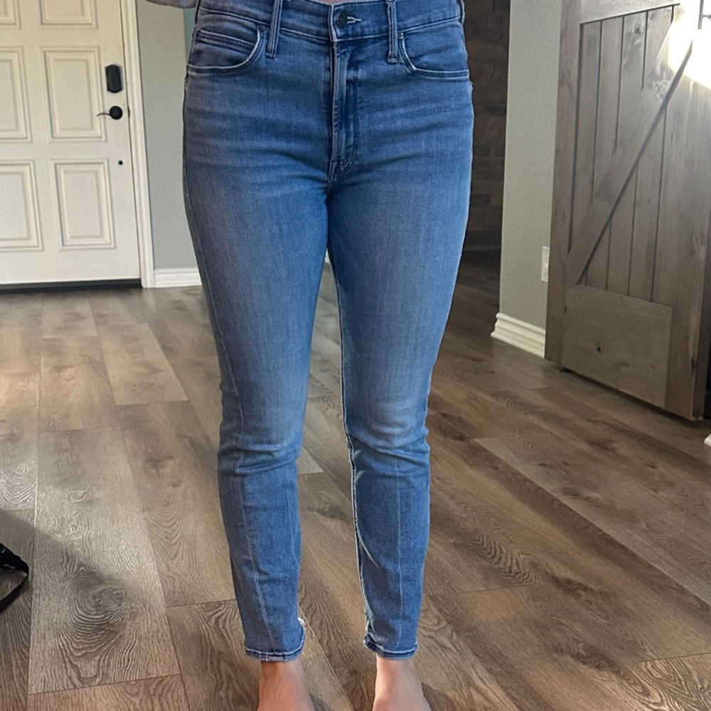 MOTHER Light Blue Skinny Jeans